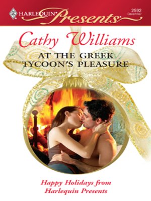 cover image of At The Greek Tycoon's Pleasure